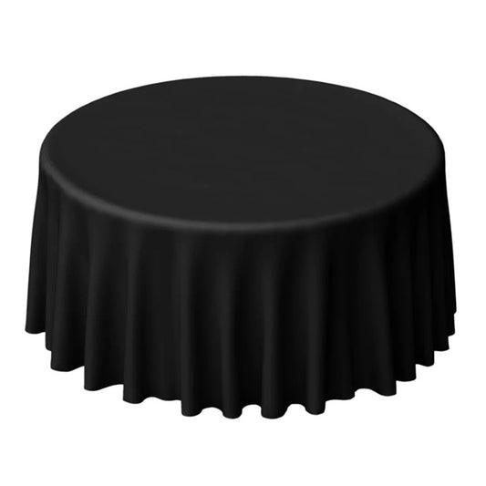 Premium Polyester Round 120 Inch Table Cloth