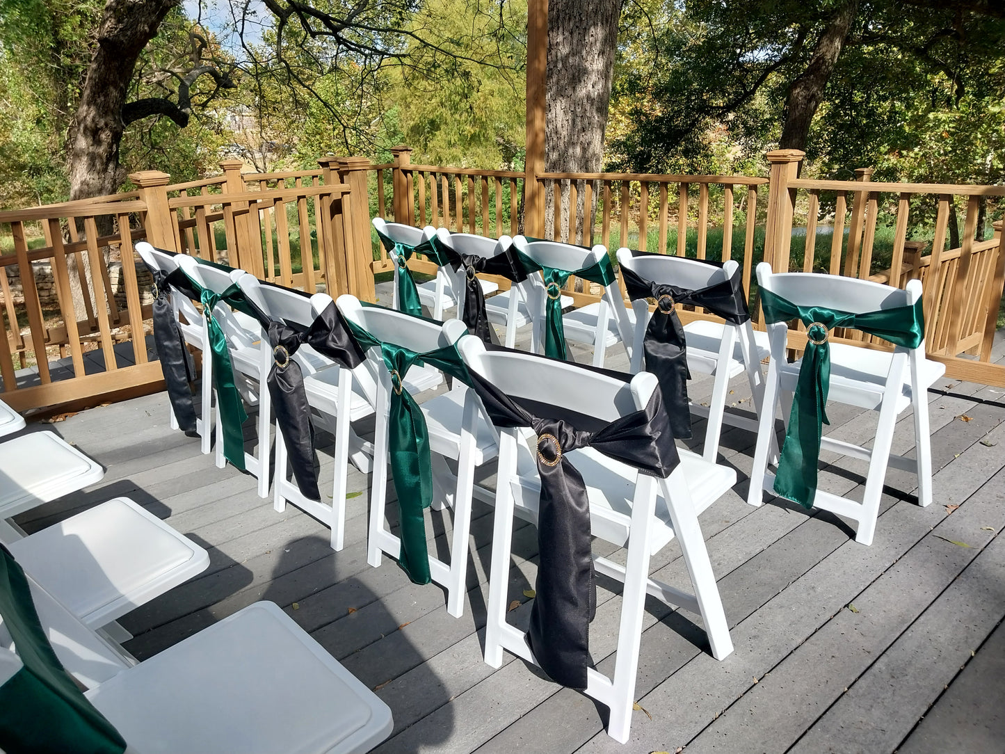 Premium Satin Chair Ties