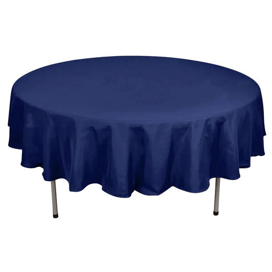 Premium Round 90 inch Polyester Table Cloth