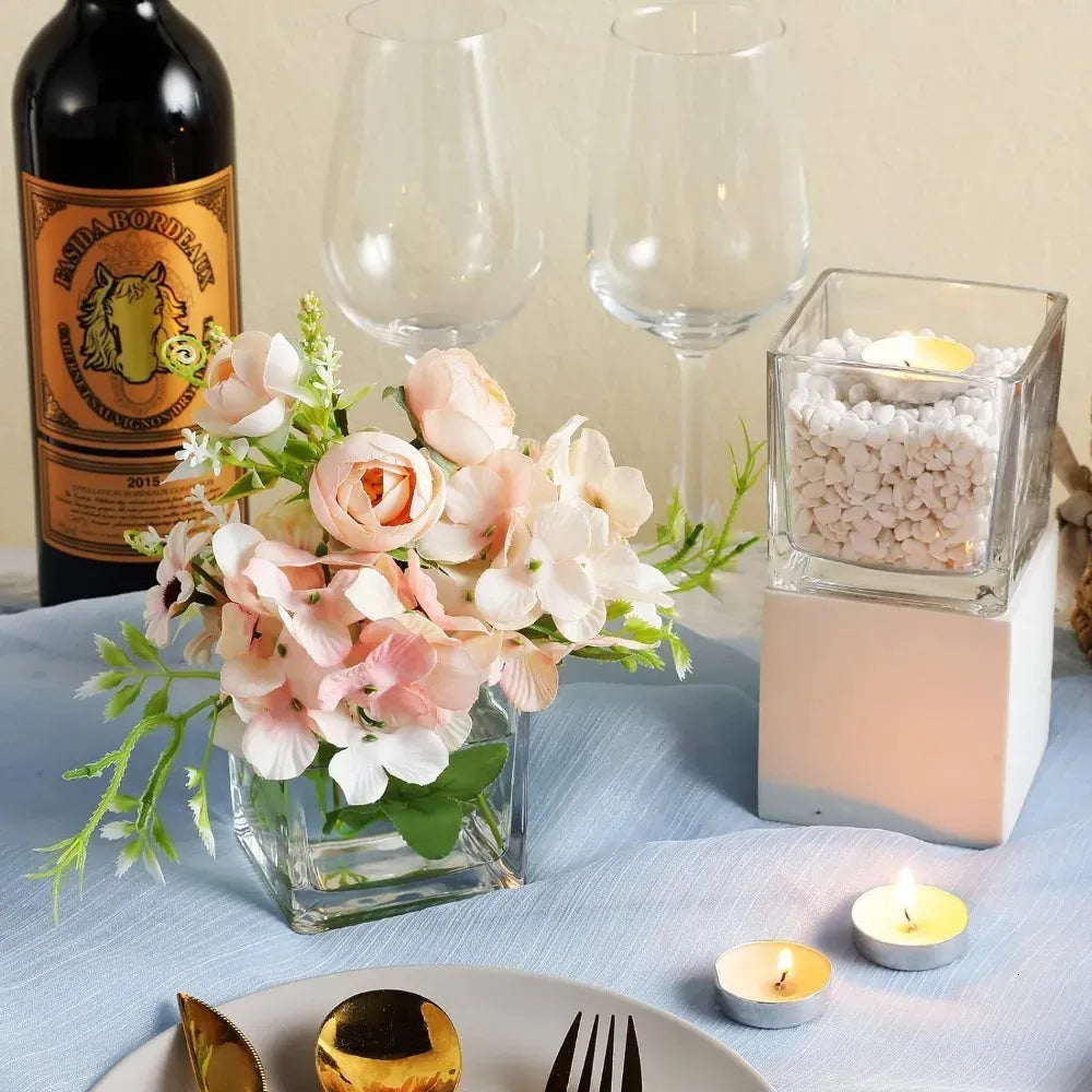 Square vases