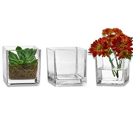 Square vases