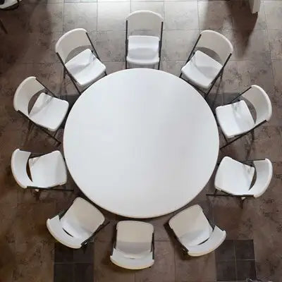 6 ft Round Folding Table