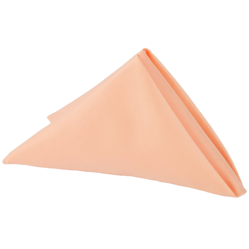 Napkins -Peach- Premium Cloth Dinner Napkins