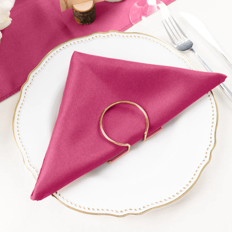 Napkins - Red- Premium Cloth Dinner Napkin