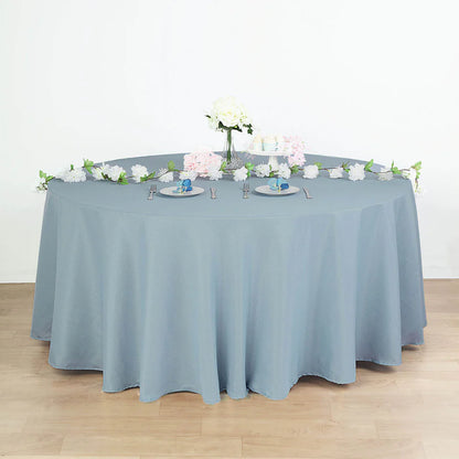 Premium Polyester Round 136 Inch Table Cloth