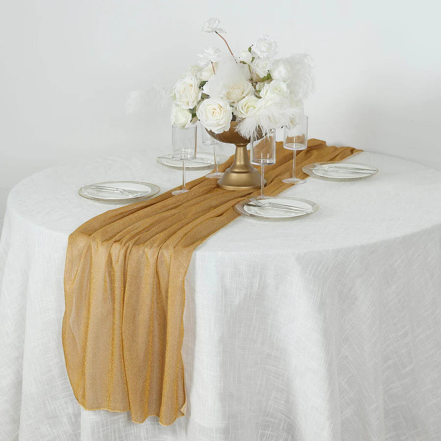 Chiffon & Sheer Table Runners