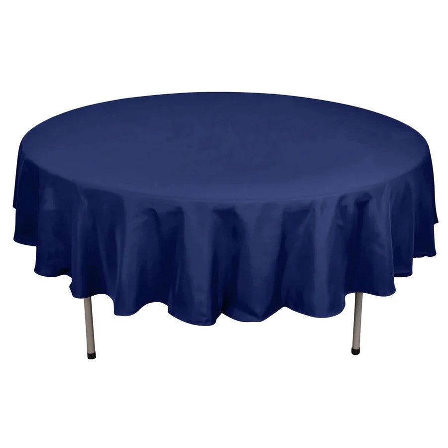 Premium Round 90 inch Polyester Table Cloth