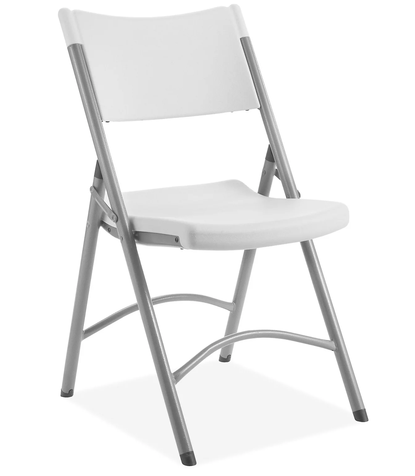 Folding Chair-White Square Set of 4