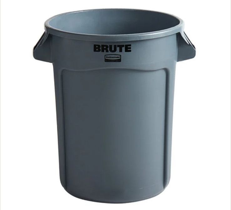 Waste Services - Trash Can, Grey 32g